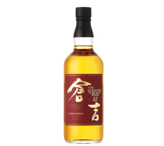 Japanese Whisky - Matsui The Kurayoshi 12 Year Old Pure Malt Japanese Whisky 700ml (ABV 43%)