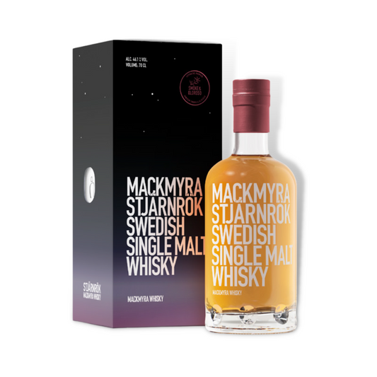 Swedish Whisky - Mackmyra Stjarnrok Swedish Single Malt Whisky 700ml (ABV 46.1%)