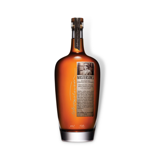 American Whiskey - Mastersons 10 Year Old Straight Rye Whiskey 750ml (ABV 45%)