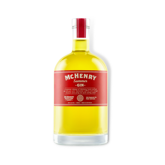 Australian Gin - McHenry Summer Gin 700ml (ABV 40%)