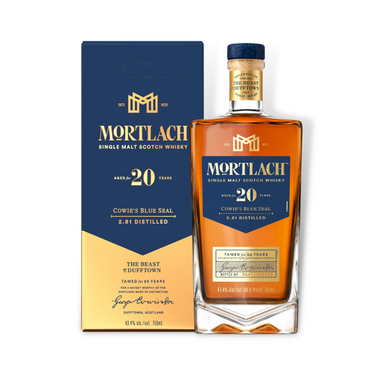 Scotch Whisky - Mortlach 20 Year Old Single Malt Whisky 750ml (ABV 43.4%)