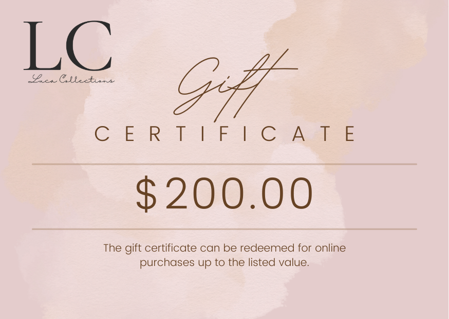 Gift Cards - Luca Collections Gift Card