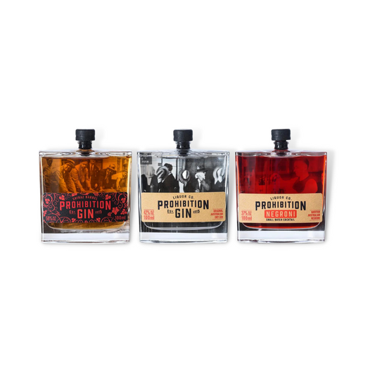 Australian Gin - Prohibition Specialty Gin Series Gift Pack 3 x 100ml