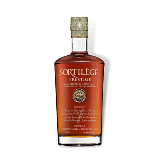 Canadian Whisky - Sortilege Prestige 7 Year Old Canadian Maple Whisky 750ml (ABV 40.9%)