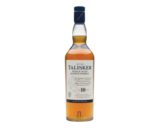 Scotch Whisky - Talisker 10 year Old Single Malt Scotch Whisky 700ml (ABV 45.8%)