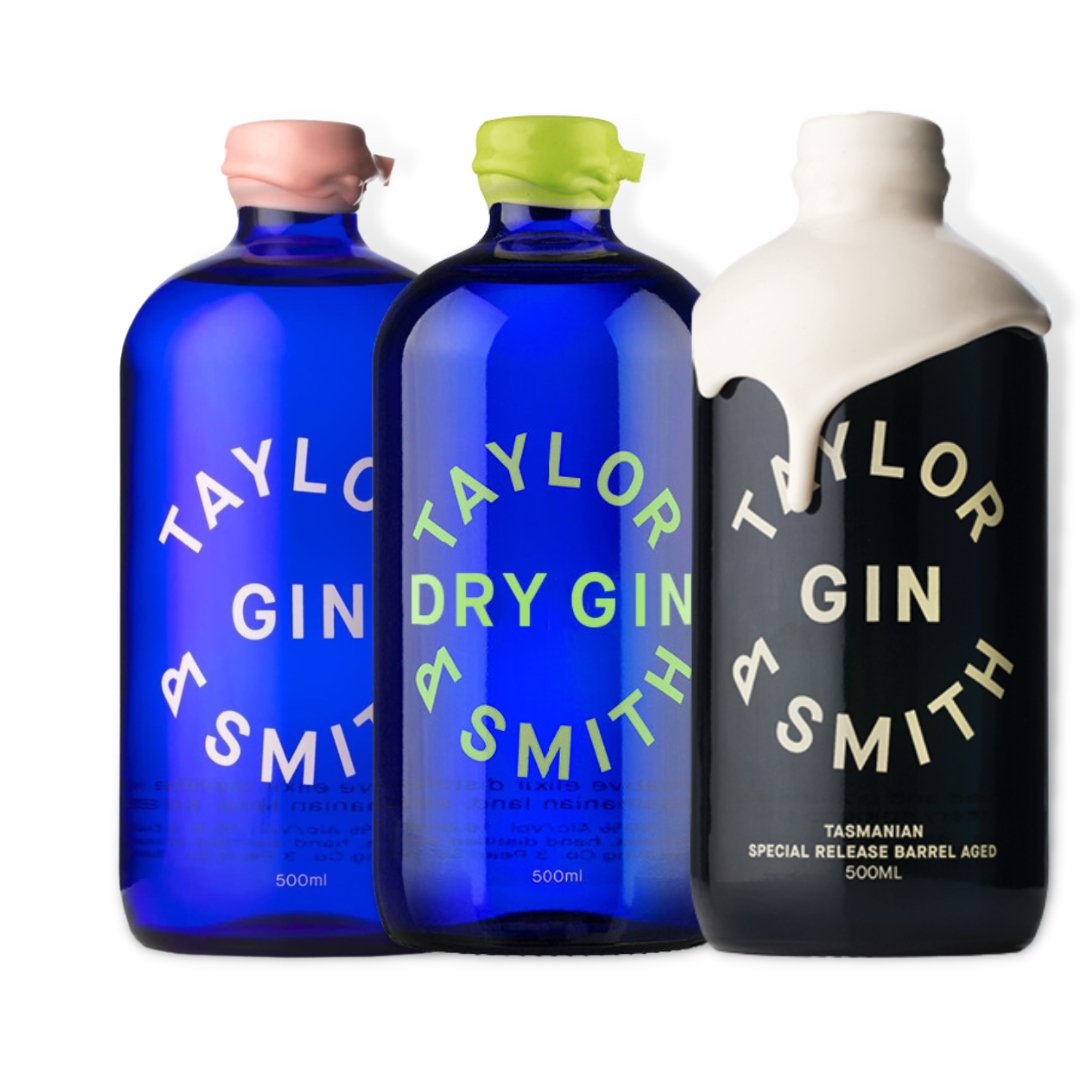 Australian Gin - Taylor & Smith Tasmanian Gin 500ml / 100ml (ABV 40%)