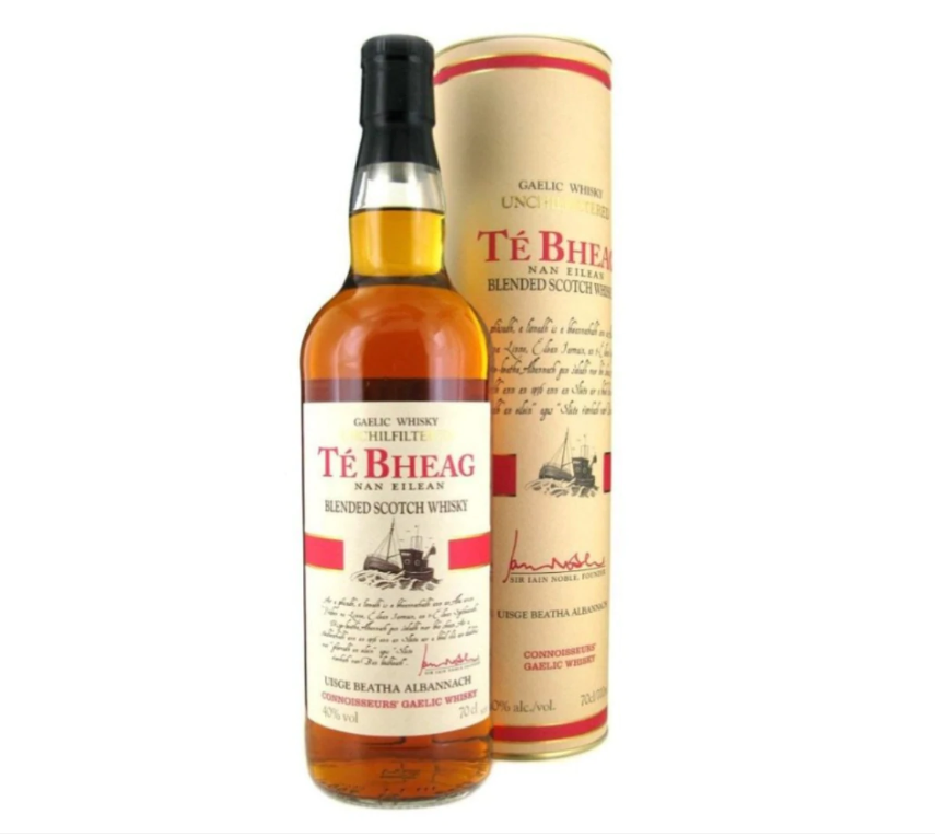 Scotch Whisky - Té Bheag Unchilfiltered Blended Whisky