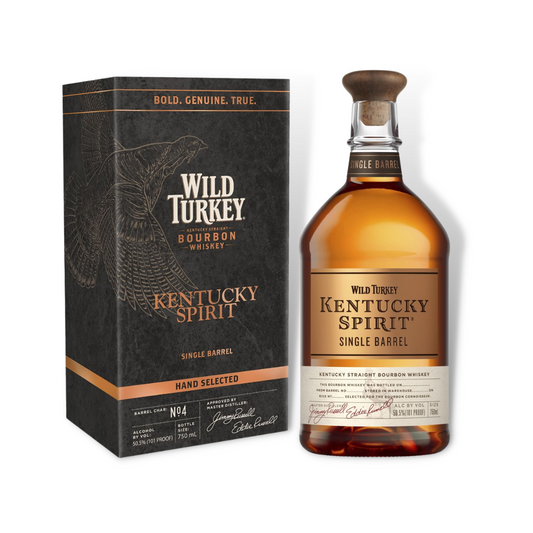 American Whiskey - Wild Turkey Kentucky Spirit Single Barrel Straight Bourbon Whiskey 750ml (ABV 50.5%)