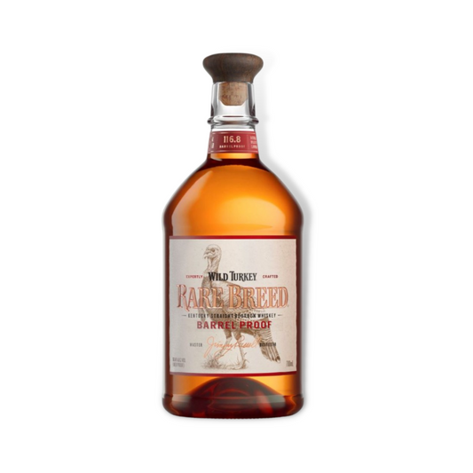 American Whiskey - Wild Turkey Rare Breed Barrel Proof Kentucky Straight Bourbon Whiskey 700ml (ABV 58.4%)
