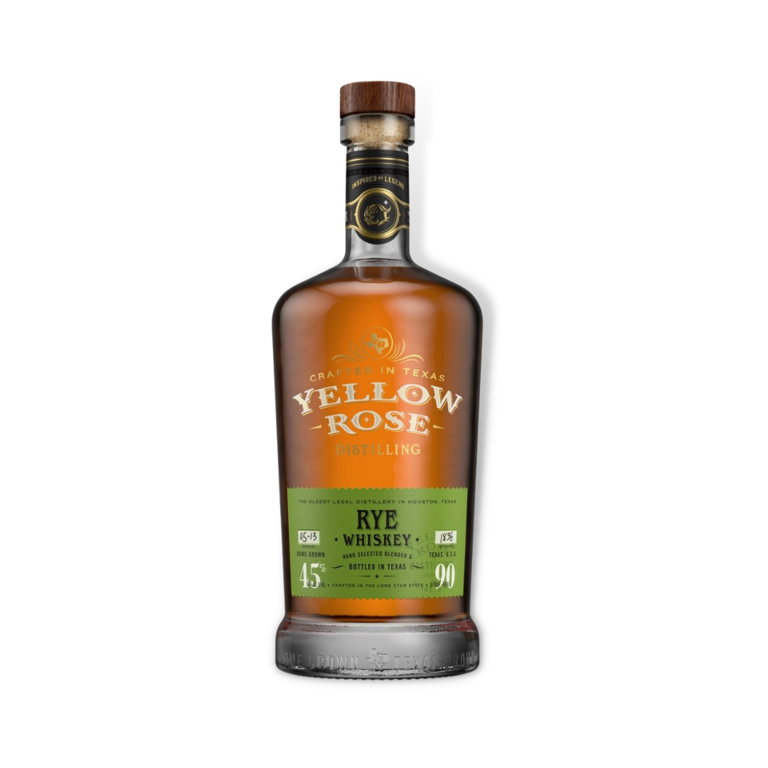 American Whiskey - Yellow Rose Rye Whiskey 700ml (ABV 45%)