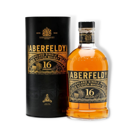 Scotch Whisky - Aberfeldy 16 Year Old Highland Single Malt Scotch Whisky 700ml (ABV 40%)