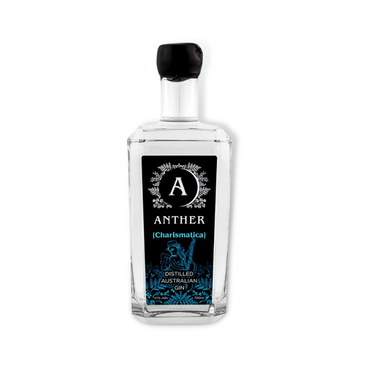Australian Gin - Anther Charismatica Gin 700ml (ABV 47%)