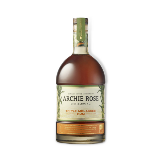 Dark Rum - Archie Rose Triple Molasses Rum 700ml (ABV 46%)
