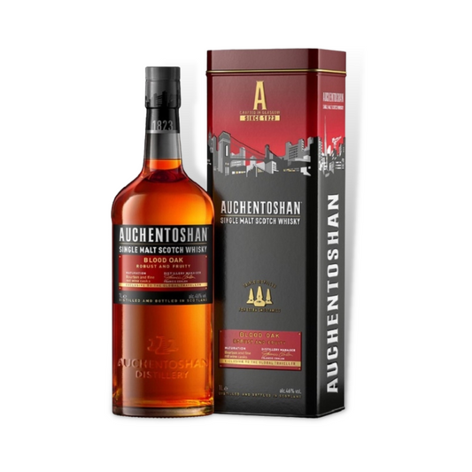 Scotch Whisky - Auchentoshan Blood Oak Single Malt Scotch Whisky 1ltr (ABV 46%)