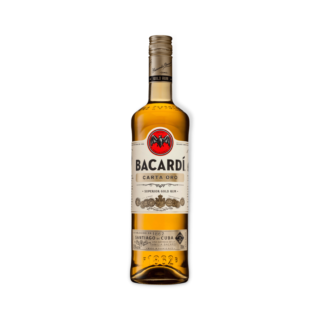 Dark Rum - Bacardi Carta Oro Gold Rum 700ml (ABV 40%)