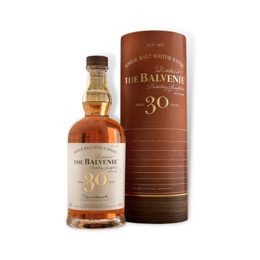 Scotch Whisky - The Balvenie 30 Year Old Single Malt Scotch Whisky 700ml (ABV 47.3%)
