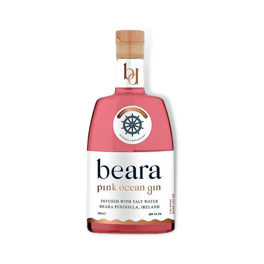 Irish Gin - Beara Pink Ocean Gin 700ml (ABV 42.2%)