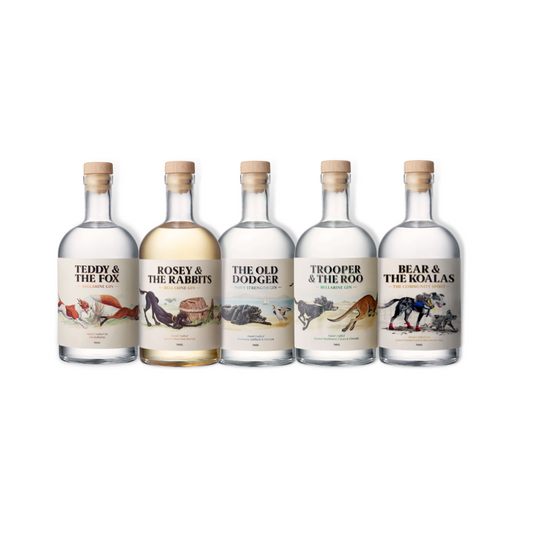 Australian Gin - Bellarine Teddy & The Fox Gin 200ml / 700ml (ABV 42%)