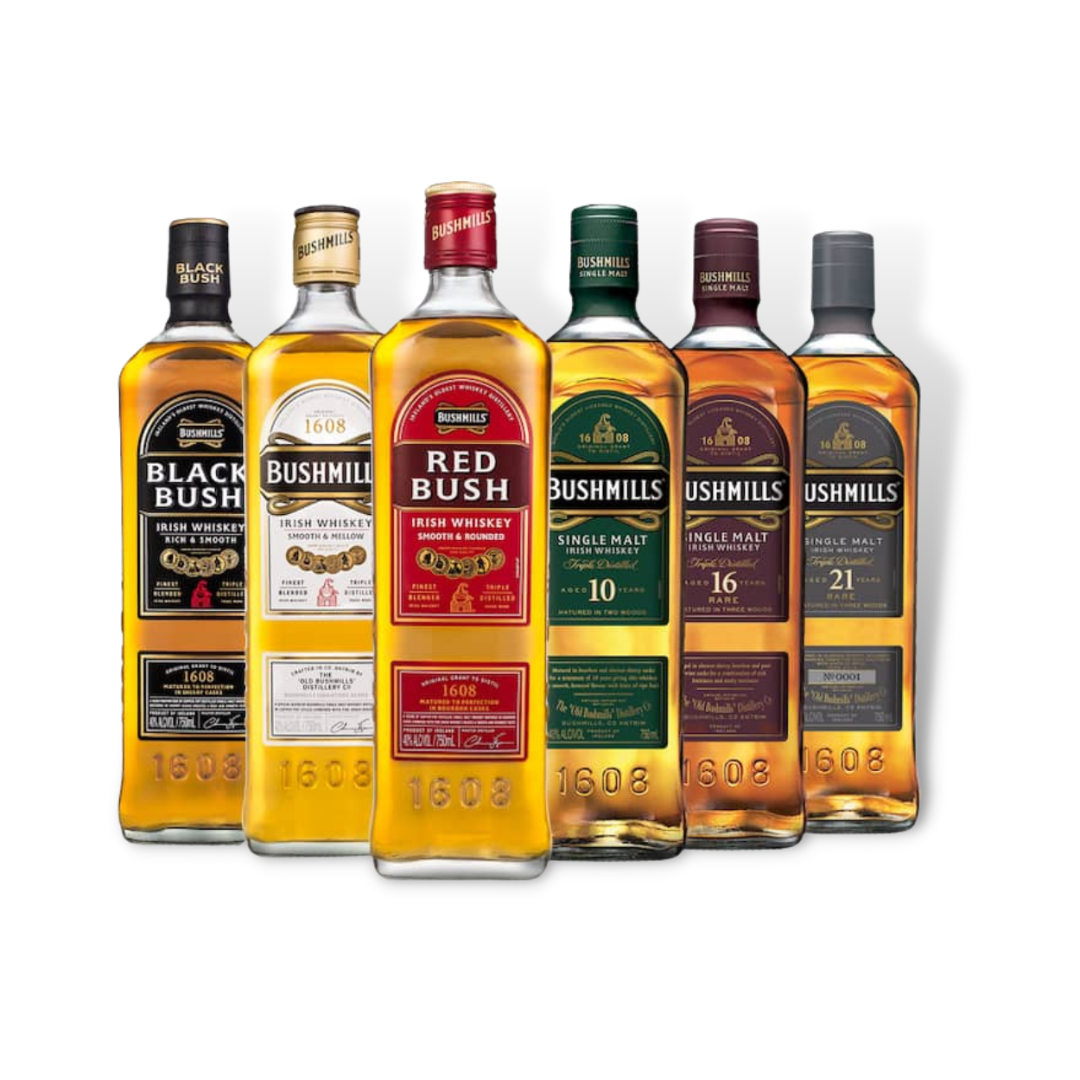 Irish Whiskey - Bushmills 16 Year Old Single Malt Irish Whiskey 700ml (ABV 40%)