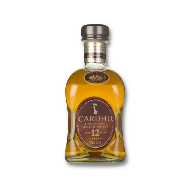 Whisky Cardhu Réserve 12 Ans + 2 Lunettes larges (Speyside) - Au