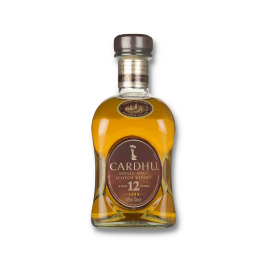 Scotch Whisky - Cardhu 12 Year Old Speyside Single Malt 700ml (ABV 40%)