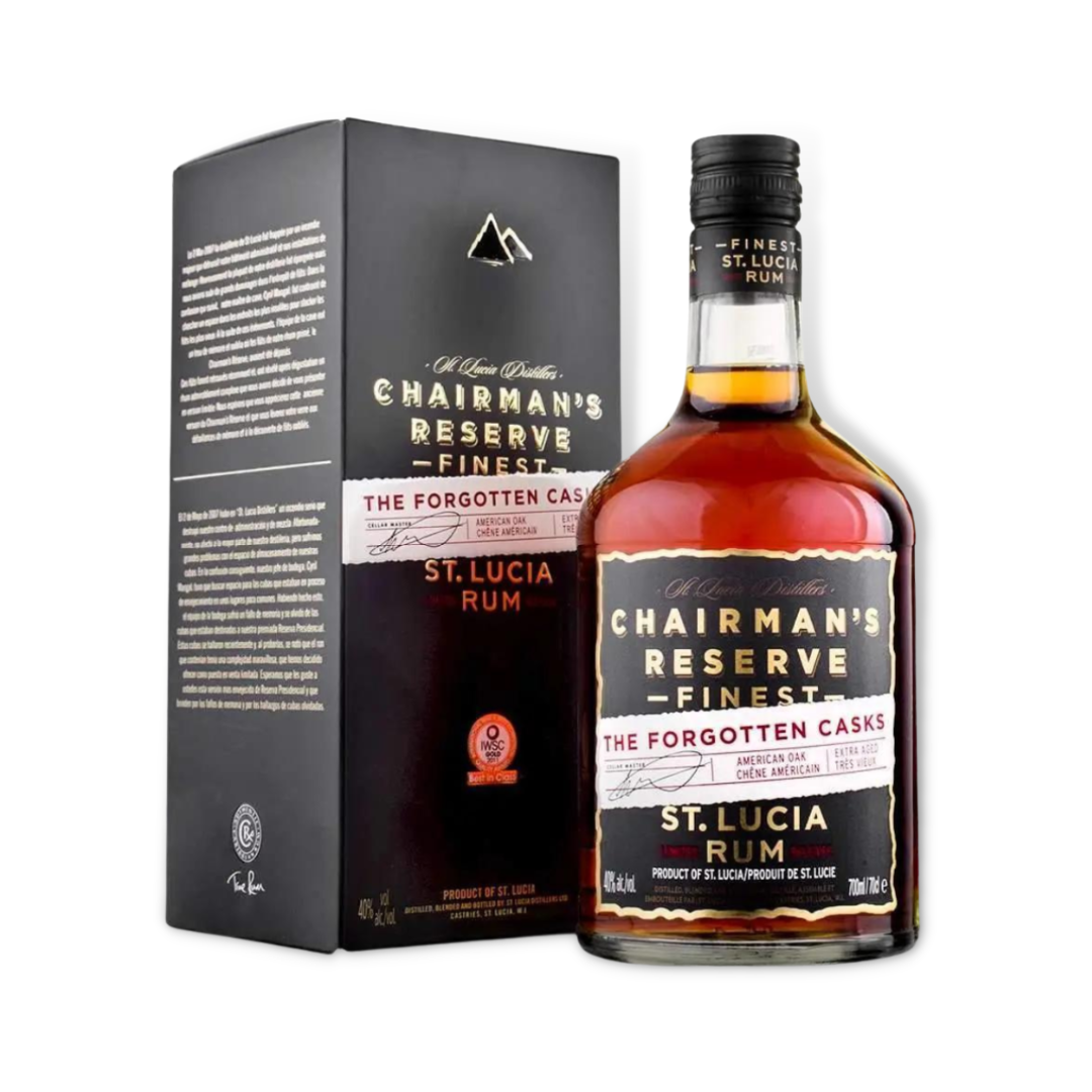 Dark Rum - Chairman's Reserve Forgotten Cask Rum 700ml (ABV 40%)