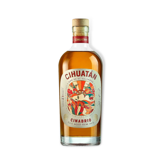 Dark Rum - Cihuatan Cinabrio 12 Year Old Rum 700ml (ABV 40%)
