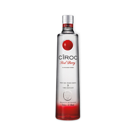 French Vodka - Ciroc Red Berry Vodka 700ml (ABV 37.5%)