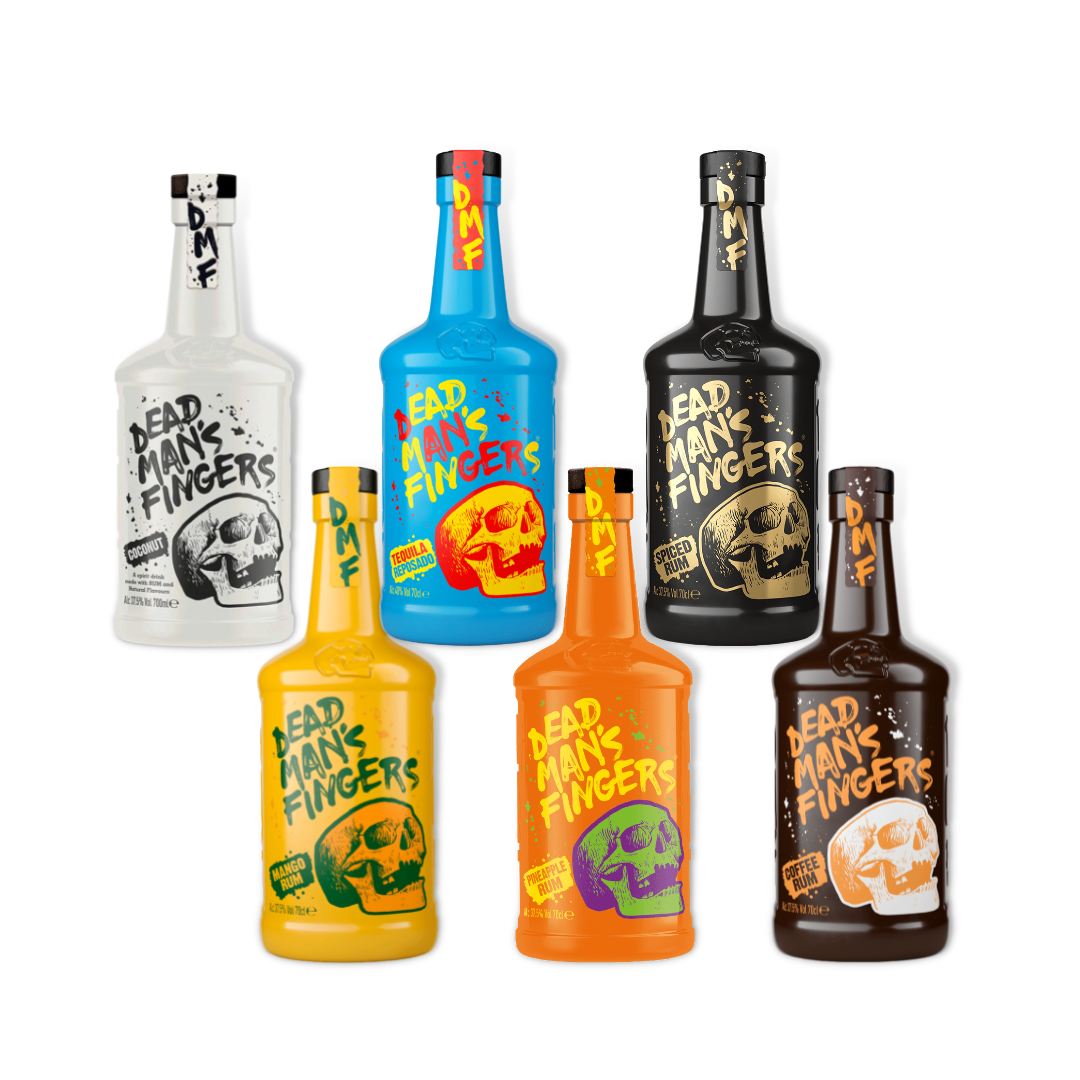 Flavoured Rum - Dead Man's Fingers Coconut Rum 700ml (ABV 37.5%)