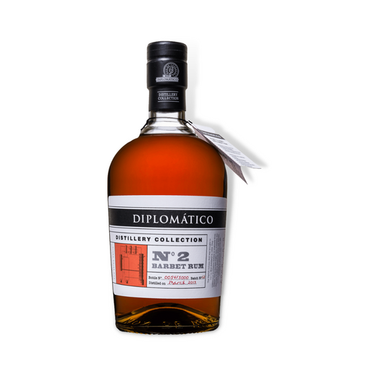 Dark Rum - Diplomatico Distillery Collection No.2 Barbet Rum 700ml (ABV 47%)