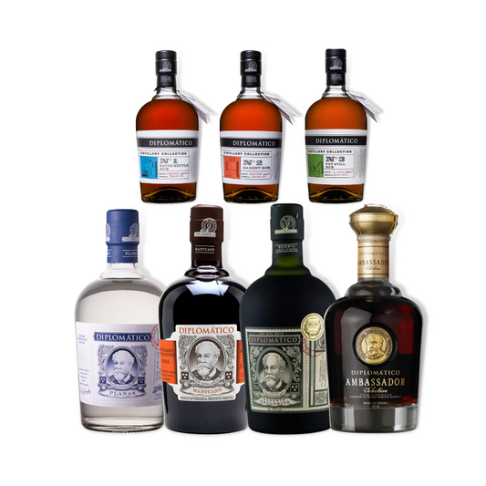 Dark Rum - Diplomatico Distillery Collection No.1 Batch Kettle Rum 700ml (ABV 47%)