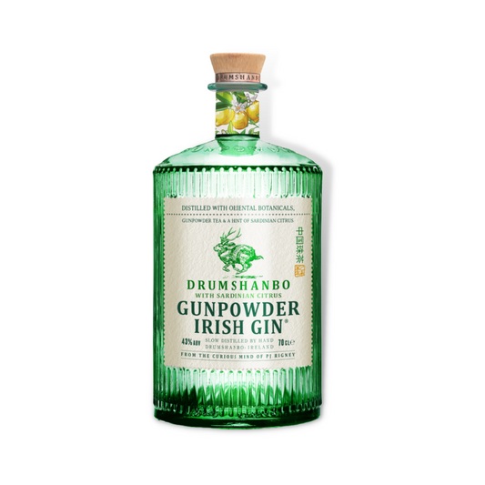 Irish Gin - Drumshanbo Gunpowder Citrus Irish Gin 700ml (ABV 43%)