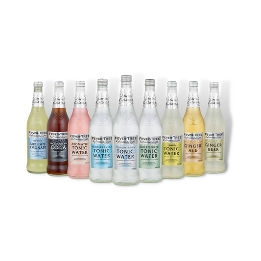 Tonic Water - Fever Tree Mediterranean Tonic Water 200ml (Pack of 4)