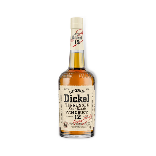 American Whiskey - George Dickel No.12 Tennessee Sour Mash Whisky 750ml (ABV 45%)
