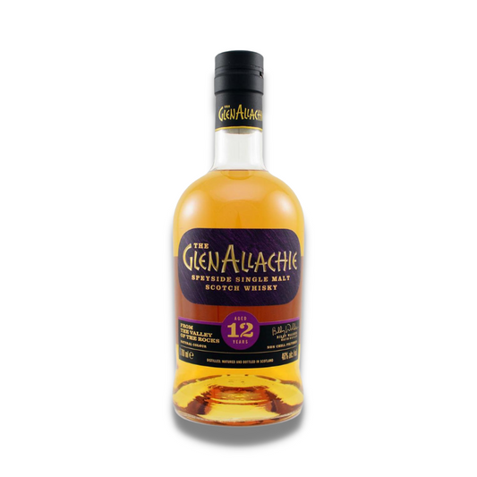 Whiskey - GlenAllachie 12 Year Old Speyside Single Malt Scotch Whisky 700ml (ABV 46%)