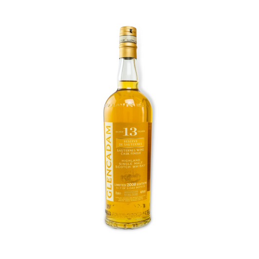Scotch Whisky - Glencadam Reserve De Sauternes 13 Year Old Highland Single Malt Scotch Whisky 700ml (ABV 46%)