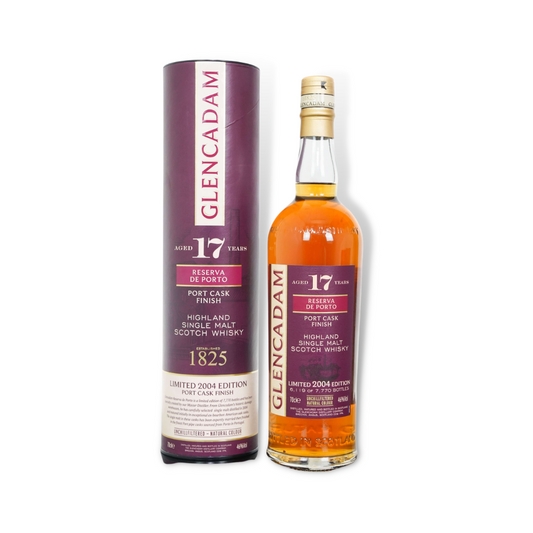 Scotch Whisky - Glencadam Reserva De Porto 17 Year Old Highland Single Malt Scotch Whisky 700ml (ABV 46%)