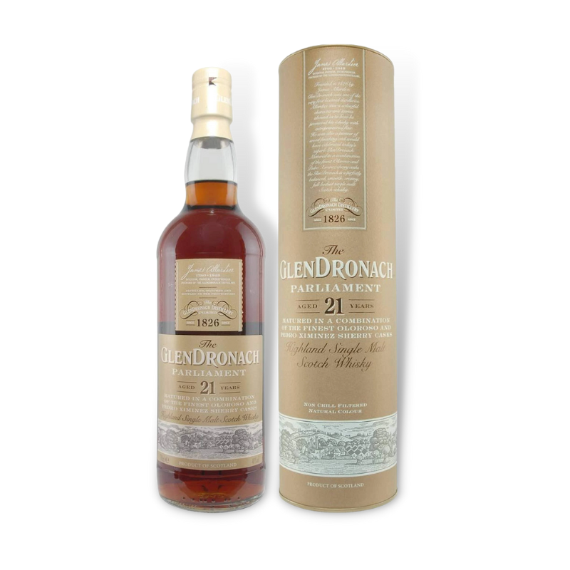 Glendronach 21 Year Old Parliamentwhisky 700ml – Luca Collections