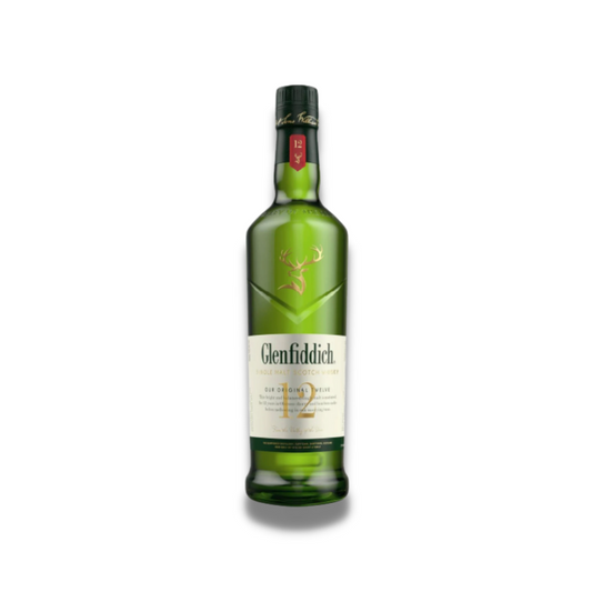 Scotch Whisky - Glenfiddich 12 Year Old Single Malt Scotch Whisky 700ml (ABV 40%)