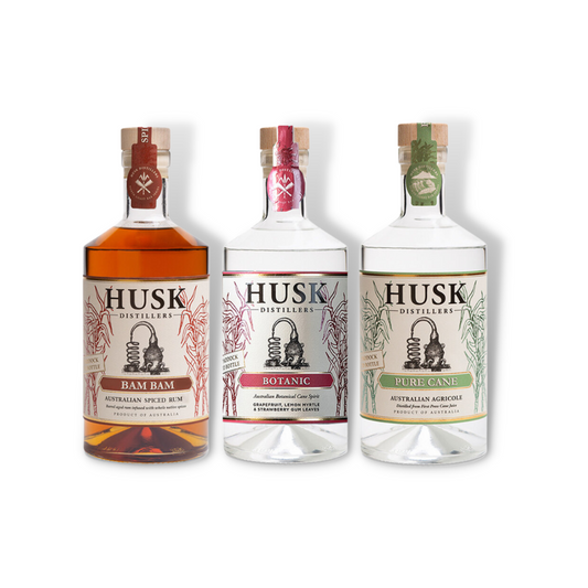 White Rum - Husk Pure Cane Australian Agricole 700ml (ABV 40%)