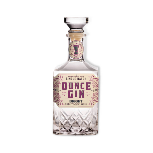 Australian Gin - Imperial Measures Distilling "Bright" Ounce Gin 700ml (ABV 44.5%)