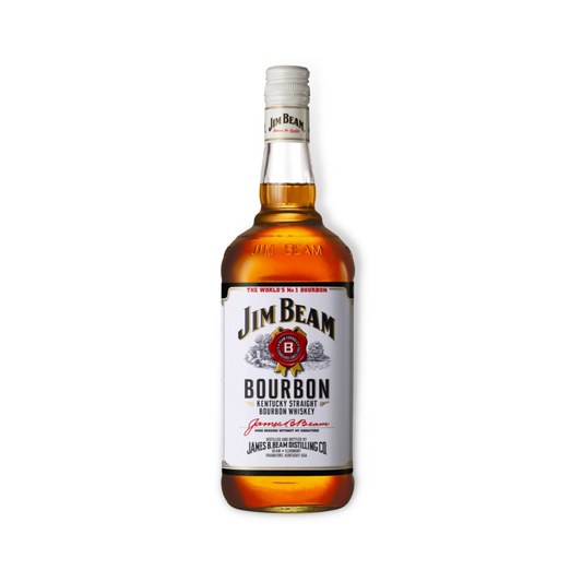 American Whiskey - Jim Beam Kentucky Straight Bourbon Whiskey 1ltr / 700ml (ABV 37%)