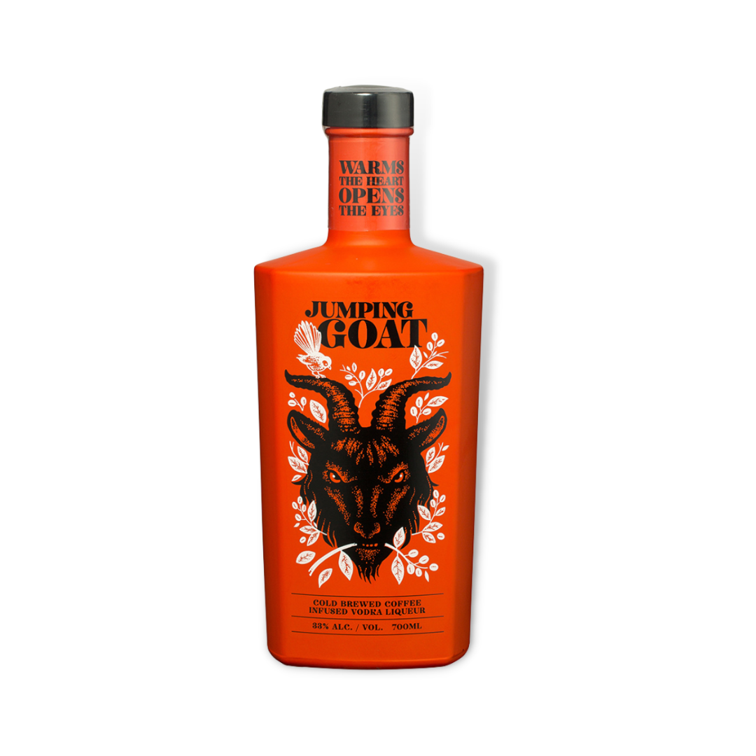 New Zealand Vodka - Jumping Goat Coffee Infused Vodka Liqueur 700ml (ABV 33%)