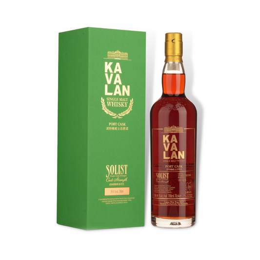 Taiwanese Whisky - Kavalan Solist Port Cask Single Malt Whisky 700ml (ABV 59.4%)
