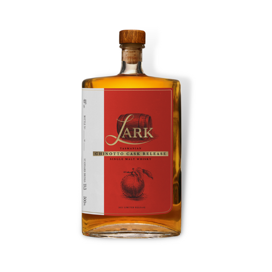 Australian Whisky - Lark Chinotto Cask Release Single Malt Whisky 500ml (ABV 49%)