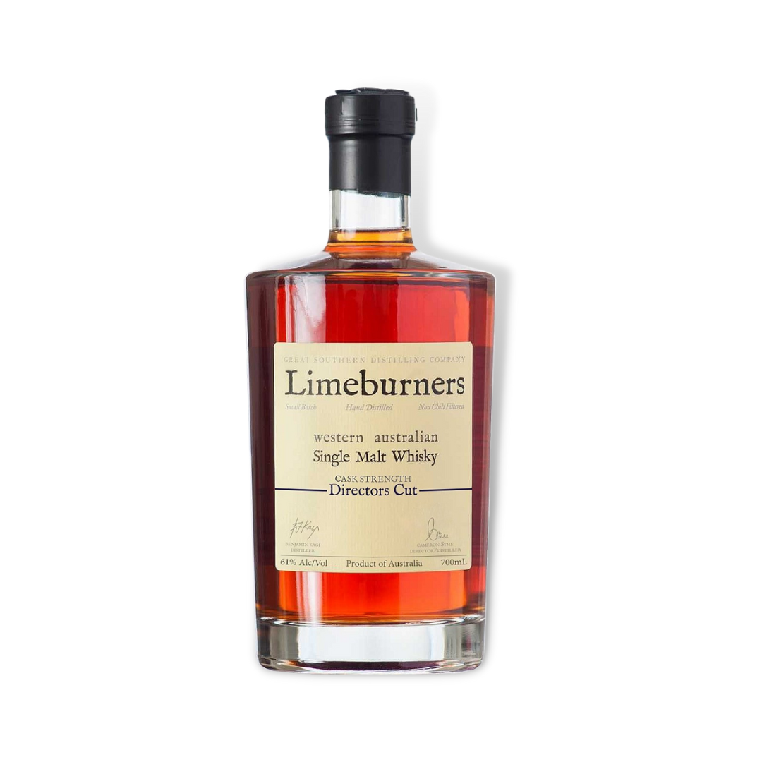 Australian Whisky - Limeburners Directors Cut Cask Strength Western Australian Single Malt Whisky 700ml (ABV 61%)