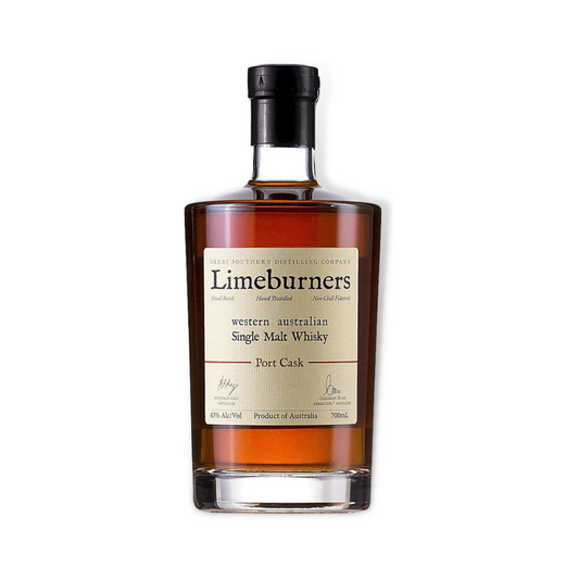Australian Whisky - Limeburners Port Cask Western Australian Single Malt Whisky 700ml (ABV 43%)
