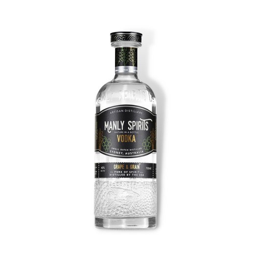 Australian Vodka - Manly Spirits Grape and Grain Vodka 700ml (ABV 40%)