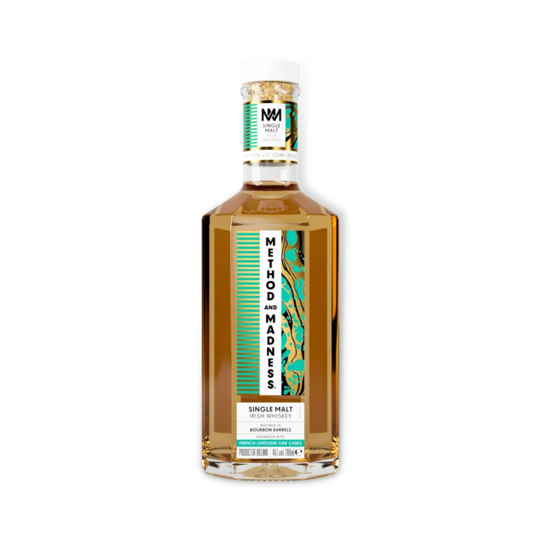 Irish Whiskey - Method & Madness Single Malt Irish Whiskey 700ml (ABV 46%)