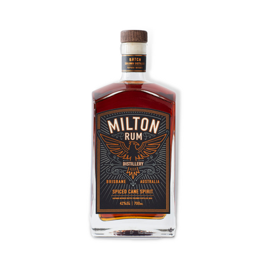 Spiced Rum - Milton Rum Spiced Cane Spirit 700ml (ABV 42%)